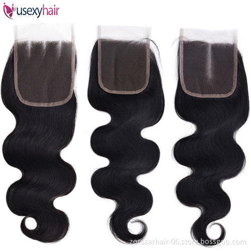 HD Lace Closure 100% Human hair Frontal with closure